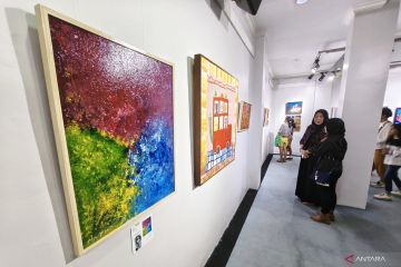 65 pelukis lintas generasi ikuti pameran lukisan 