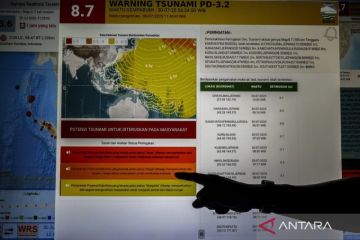 Gempa Kamchatka picu gelombang tsunami di Jepang