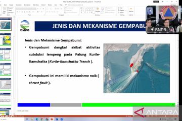 BNPB minta 5 provinsi kosongkan pantai hingga waspada tsunami dicabut