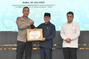 Mendes: Poliran oleh Polda Banten dukung pengentasan kemiskinan RI