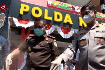 Polda Kalteng musnahkan 21,5 kg sabu hasil Operasi Antik Telabang 2025