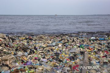 Jumlah sampah cemari laut Indonesia