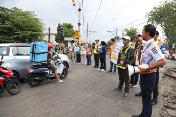KAI Jakarta catat 34 kejadian kecelakaan di perlintasan kereta