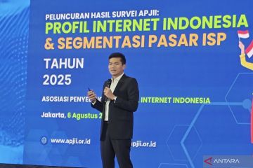 Survei APJII: Penetrasi internet di Indonesia 2026 capai 81,7 persen