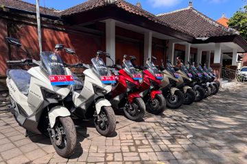 UPTD PAL Bali gunakan motor listrik MAKA Cavalry untuk operasional