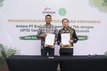 Tahura Djuanda dan Erajaya kolaborasi lestarikan kawasan hutan lindung