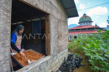 Produksi gula semut di Solok