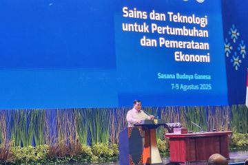 Presiden Prabowo menghadiri Konvensi Saintek ITB, beri sambutan tertutup