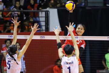 Timnas Voli Putri Indonesia dikalahkan Vietnam