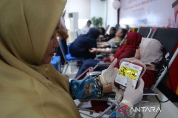 FOTO - Donor darah semarak HUT RI di Aceh