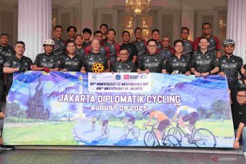 Pemprov DKI dorong diplomasi publik lewat kegiatan bersepeda