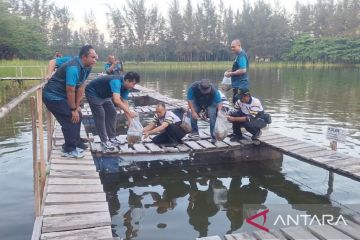 Badan Karantina Indonesia melepas 15.000 nila di kolong Babel