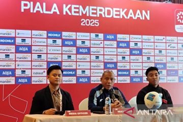 Jadwal Piala Kemerdekaan dan harga tiket  mulai Rp100 ribu