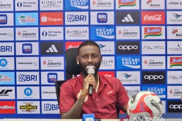 Allano de Souza mempersembahkan dua golnya untuk Persija dan suporter