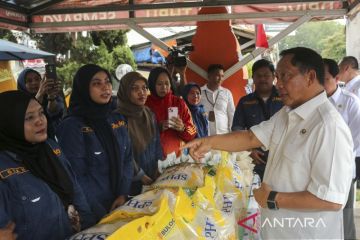 Mendagri tinjau distribusi beras SPHP di Kota Serang