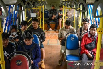 Dishub DKI pantau jumlah penumpang Transjabodetabek dengan kamera AI