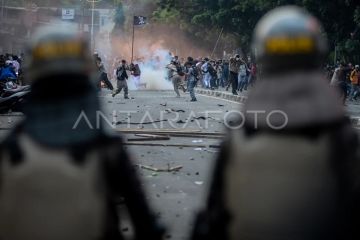 Foto: Aksi 25 Agustus 2025 berakhir ricuh