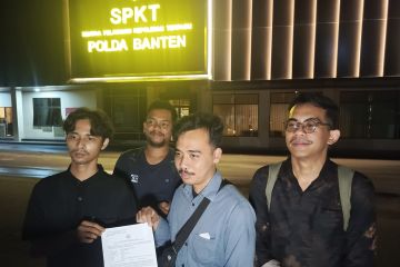 Kasus kekerasan jurnalis di Serang resmi dilaporkan ke Polda Banten