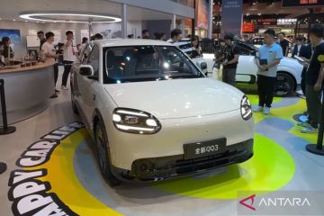 Chery QQ3 EV terbaru mulai debutnya di Chengdu Auto Show