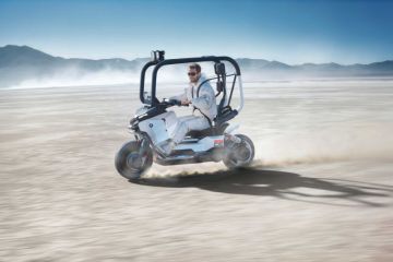 BMW Motorrad pamer motor listrik konsep Vision CE terbaru