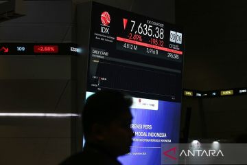 IHSG ditutup "rebound" seiring meredanya dinamika reshuffle kabinet