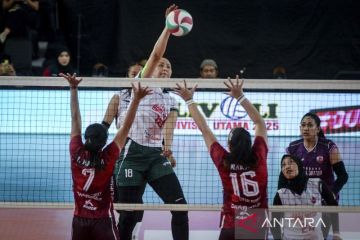 Tim voli Bank Jatim menang atas Kharisma Premium