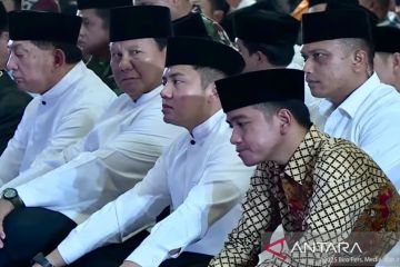 Presiden Prabowo hadiri peringatan Maulid Nabi di Masjid Istiqlal