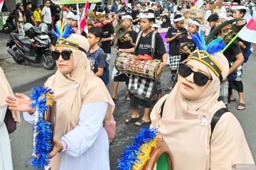 Karnaval budaya Maulid Nabi di Kabupaten Badung