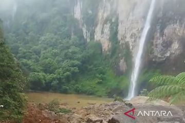 BPBD Cianjur: Wisata Curug Ngebul ditutup sementara akibat longsor
