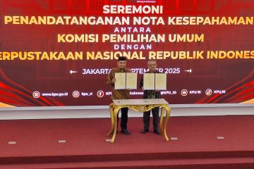 KPU-Perpusnas jalin kerja sama perluasan pendidikan Pemilu dan politik