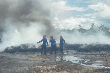 Satu orang tewas akibat kebakaran pabrik ban bekas di Konawe Selatan