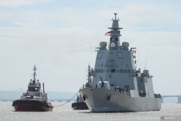 KRI Brawijaya-320 tiba di Surabaya