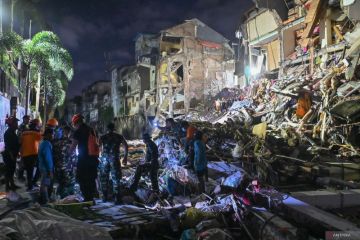 Tim SAR gabungan gelar operasi pencarian korban banjir di Bali