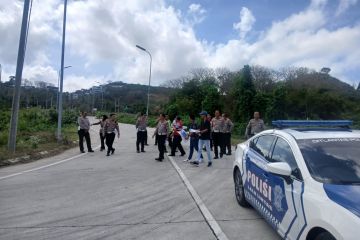 Polres Lombok Tengah cek fasilitas parkir Sirkuit Mandalika