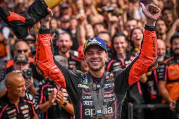 Marco Bezzecchi raih pole position di MotoGP Portugal
