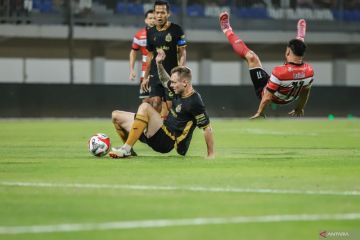 Madura United imbang lawan Bhayangkara Presisi Lampung FC