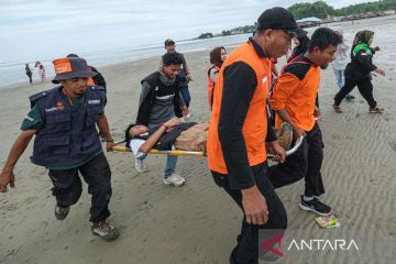 Simulasi penyelamatan bencana wilayah perairan di Kendari