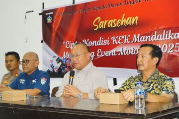 Forum Kadus Desa Kuta tetap mendukung MotoGP 2025 di Sirkuit Mandalika