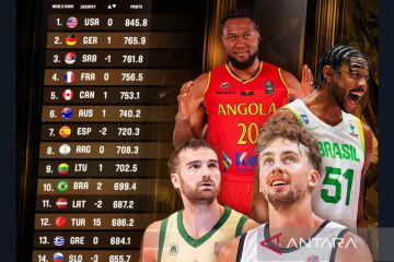 Timnas Jerman naik ke peringkat kedua dunia usai juara EuroBasket 2025