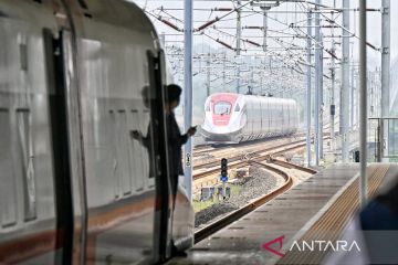 Pemerintah percepat pembangunan akses Stasiun Kereta Cepat Karawang