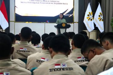 Wamen Christina lepas 244 pekerja migran skema G-to-G ke Korsel