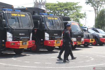 Pengamanan laga Arema lawan Persib