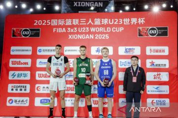Jocys raih MVP FIBA 3x3 U-23 World Cup 2025