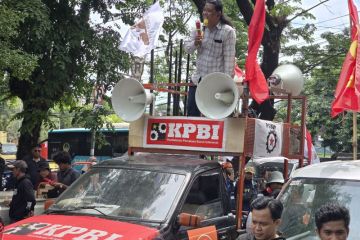 FOTO - Unjuk rasa desak kekerasan terhadap petani