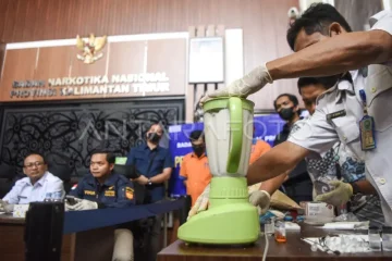 BNNP Kaltim musnahkan narkoba antarprovinsi