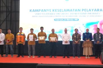 Menhub kampanyekan keselamatan pelayaran di Banjarmasin