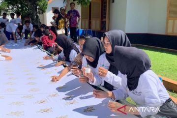 Sentra Terpadu Kartini Temanggung angkat batik ciprat 