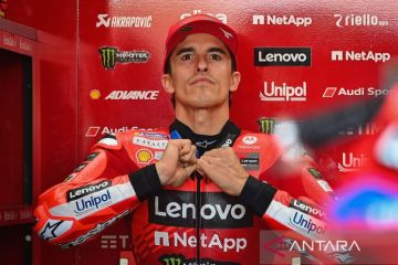 Marc Marquez juga tak menganggap Valentino Rossi sebagai rivalnya