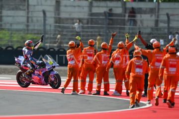 Fermin Aldeguer juara MotoGP Indonesia 2025