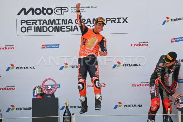 Jose Rueda juara Moto3 Indonesia 2025